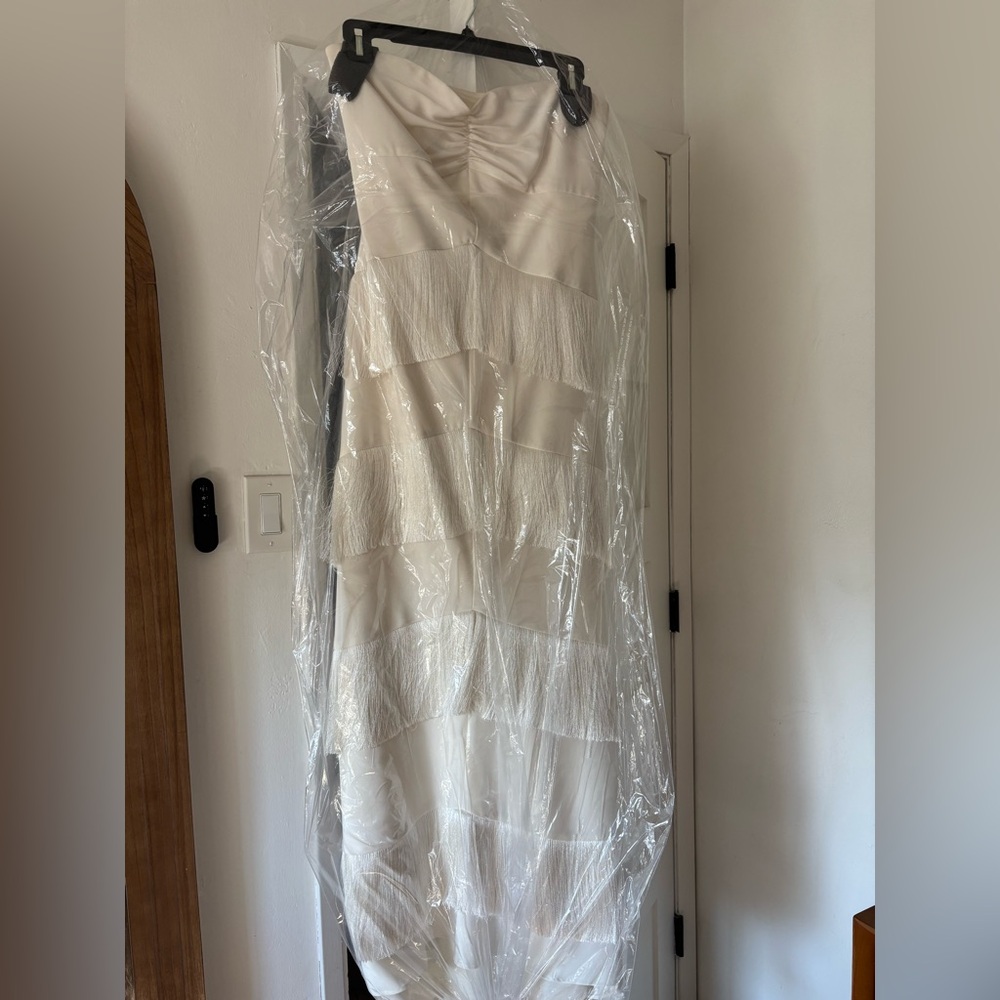 x REVOLVE Hera Fringe Maxi Dress in Ivory - Picture 9 of 9